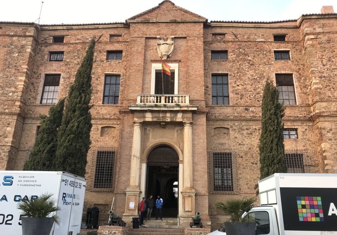 Fachada del Palacio de Viso del Marqués (Ciudad Real) 