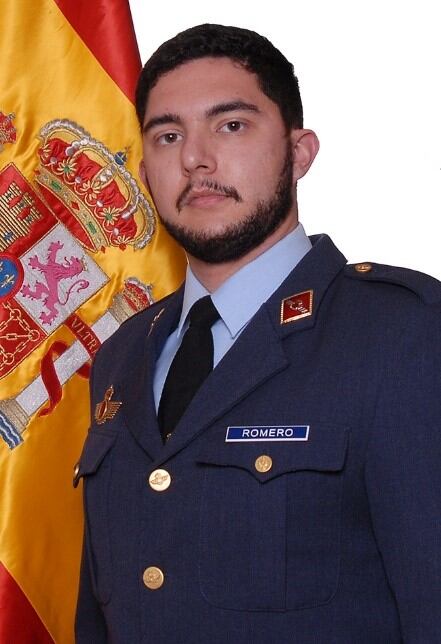 El soldado Ricardo Márquez Romero, destinado en el Grupo de Apoyo del Cuartel General del Ejército del Aire, en Moncloa