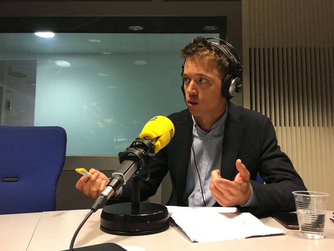 Iñigo Errejón, en La Ventana de Madrid