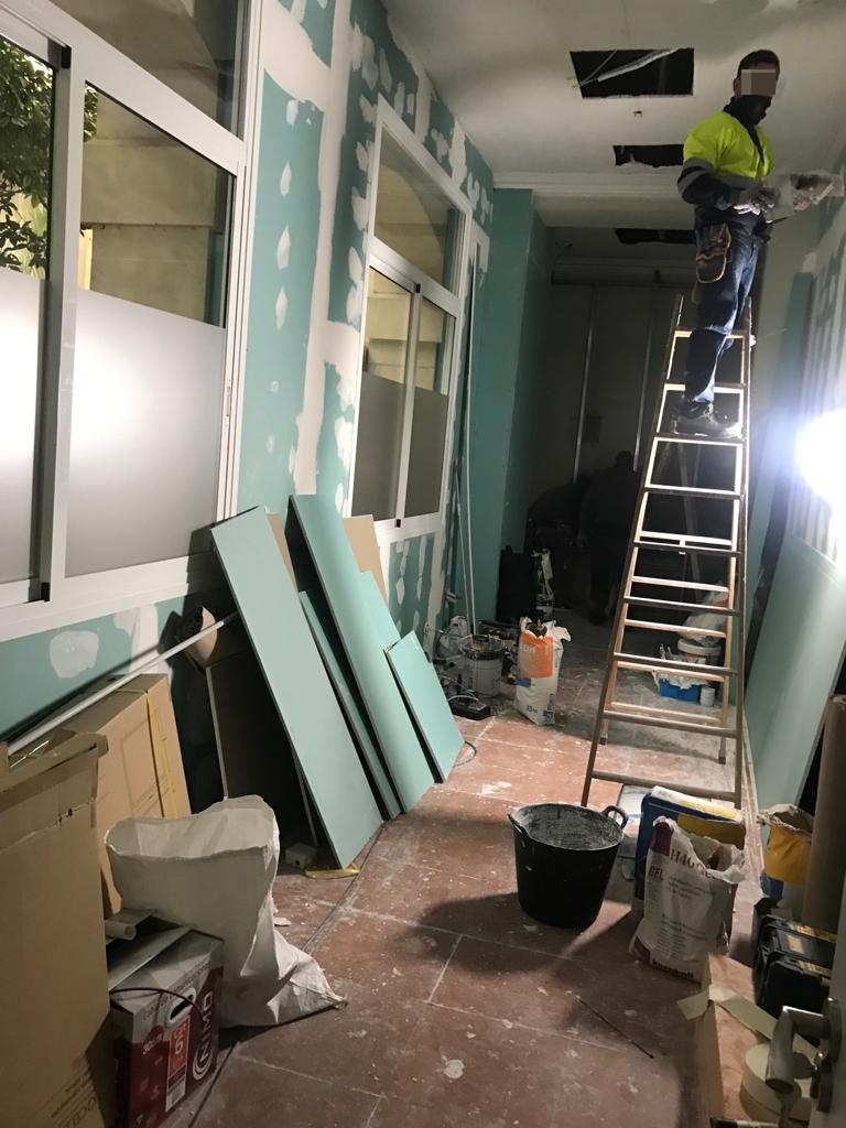 Estado de las instalaciones del nuevo juzgado de violencia de género en Alicante