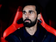 Arbeloa durante el partido frente al Benfica