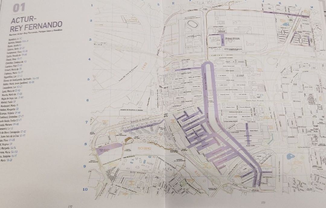 El barrio del ACTUR es uno de los que reúne más calles con nombre de mujer