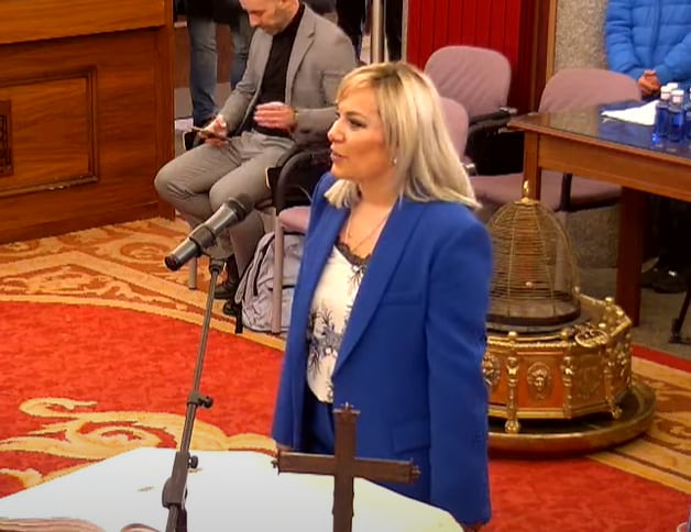 Milagros del Campo toma posesión como edil del Ayuntamiento de Burgos en 2024