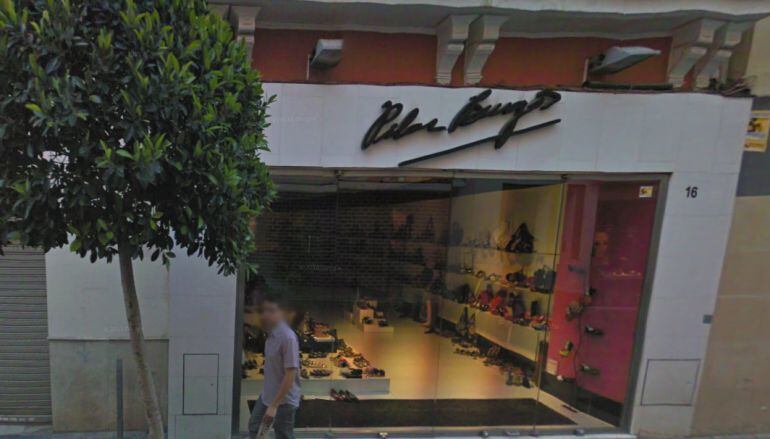 Tienda de Pilar Burgos en la calle Sierpes.