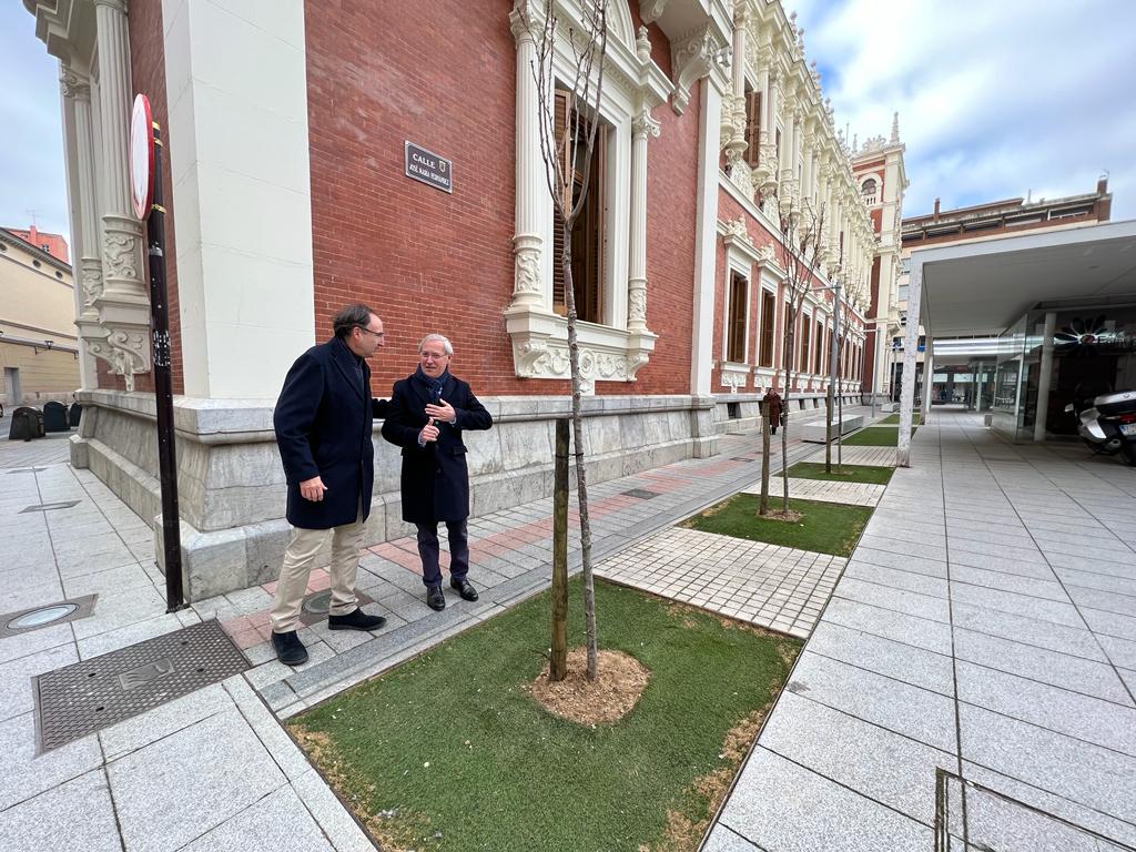 El Ayuntamiento planta 251 nuevos árboles en la ciudad de Palencia