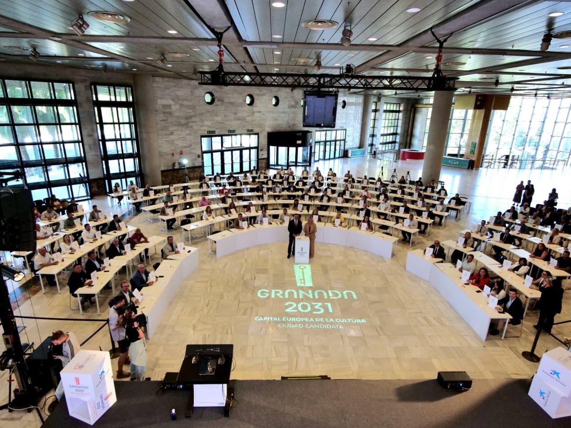 Apoyo institucional a la candidatura de Granada como Capital Europea de la Cultura 2031