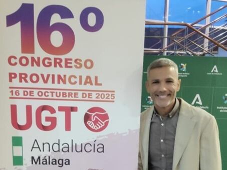 Antonio González, nuevo secretario general de UGT en Málaga