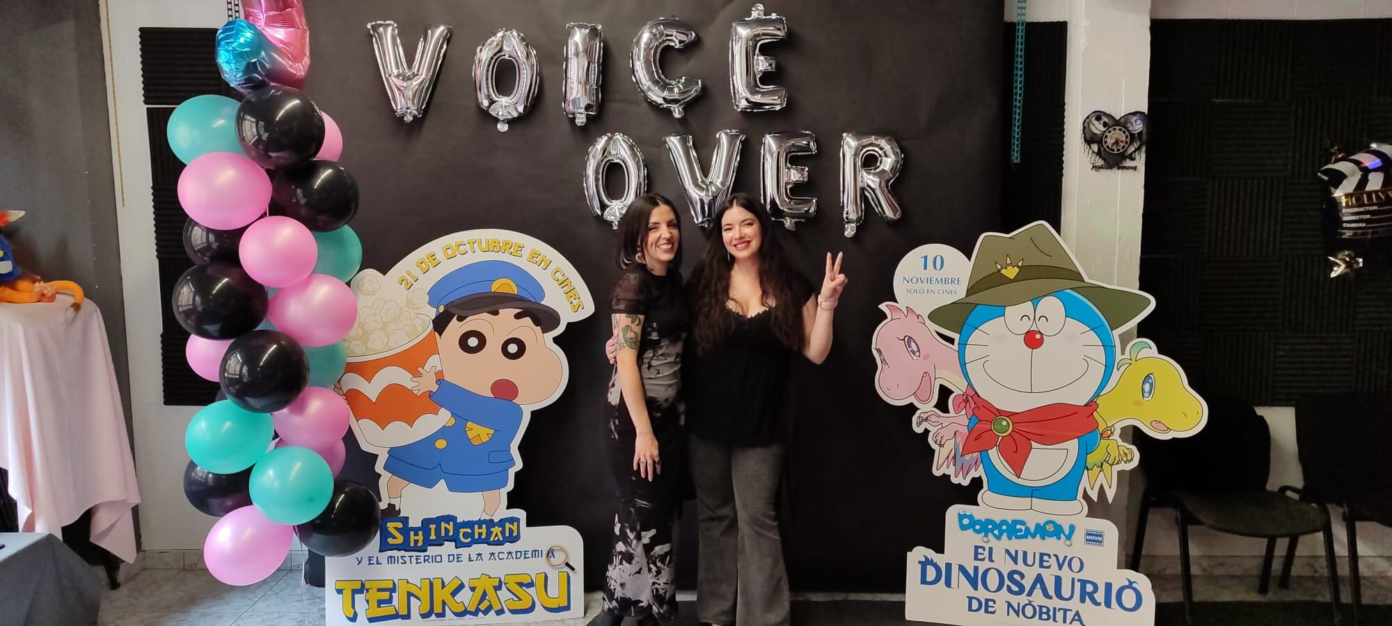 Gloria de Luis y Rosa Romay, actrices de doblaje