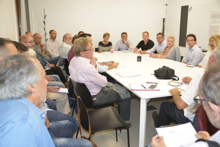 Momento de la reunión del Consell d&#039;Urbanisme de Xàbia, celebrado esta semana.