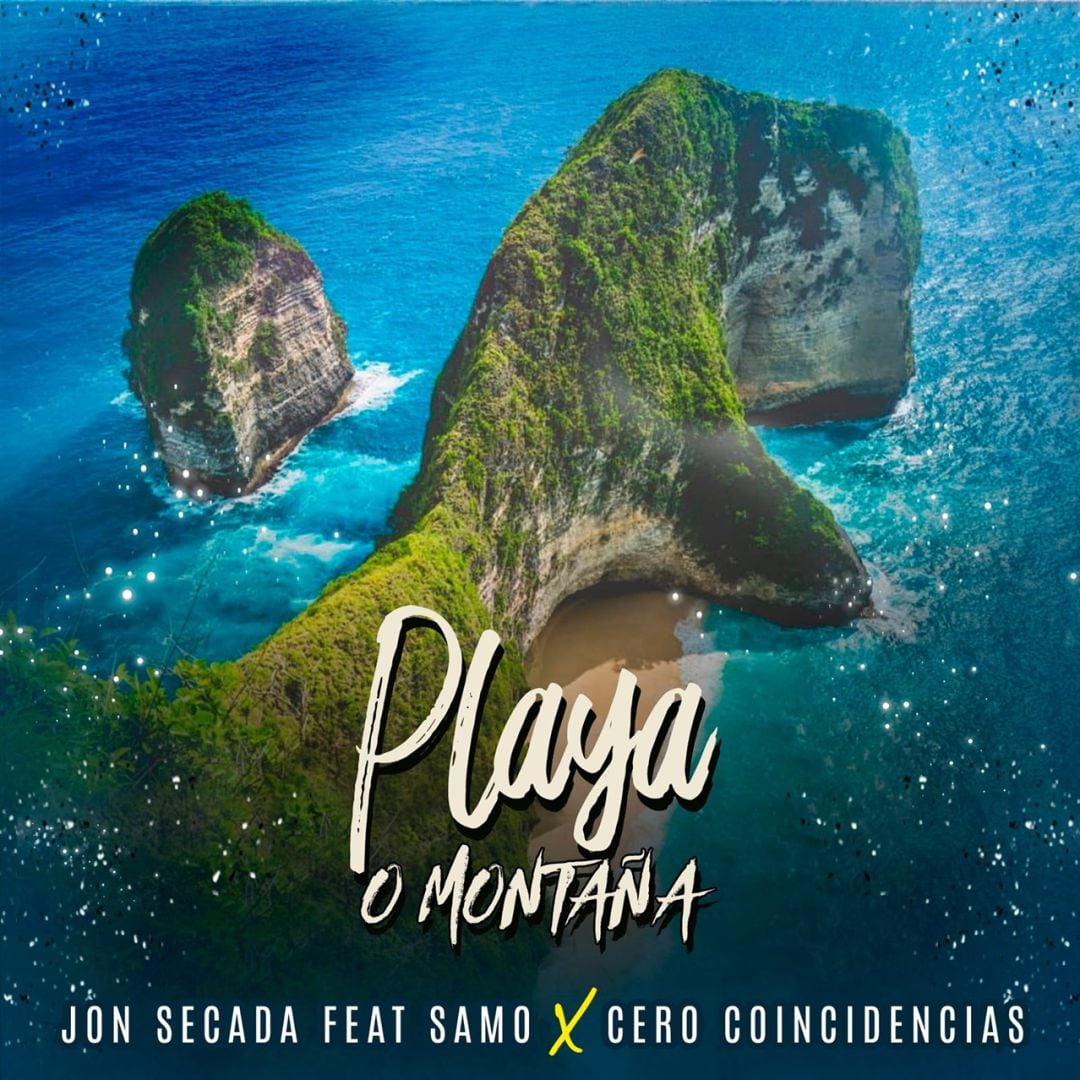 Portada de Playa o Montaña de Jon Secada, Samo y Cero Coincidencias.