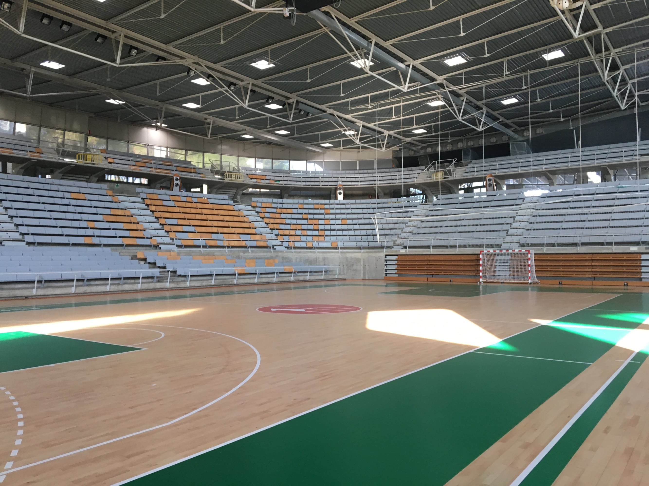 El Palacio de los Deportes de Huesca estará disponible para los partidos del fin de semana