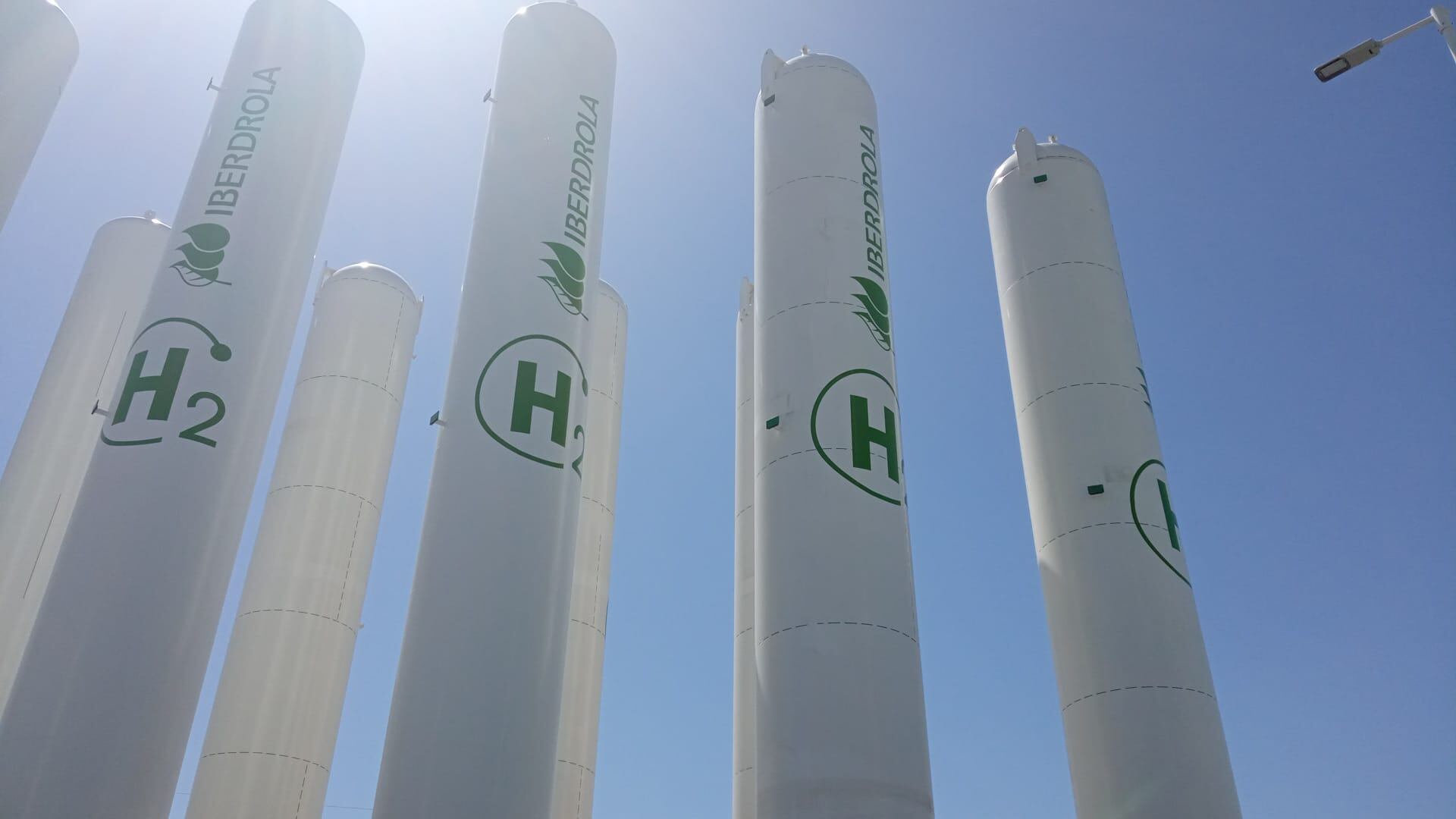 Este viernes se han inaugurado las instalaciones de la Planta de Hidrógeno Verde de Iberdrola en Puertollano (Ciudad Real)