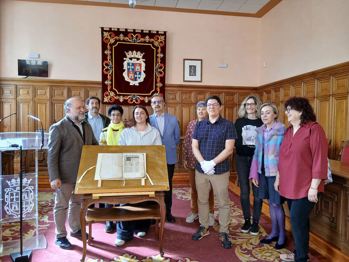 Recuperado el documento de confirmación por los Reyes Católicos de las ordenanzas de tejedores de Palencia, de 1407