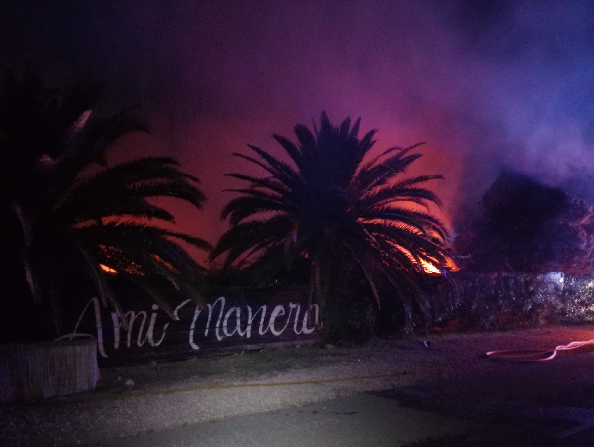 Imagen del incendio