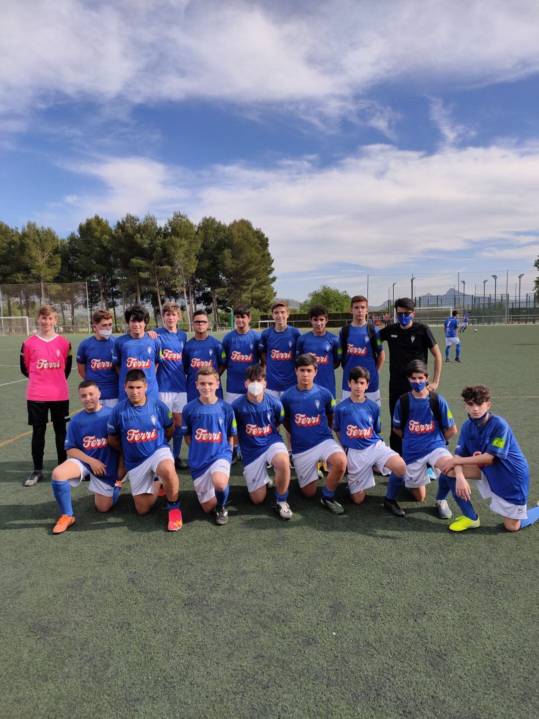 Alineación del Villena Cadete B