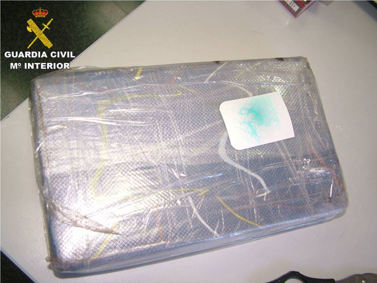 Cocaína interceptada en Santa Pola