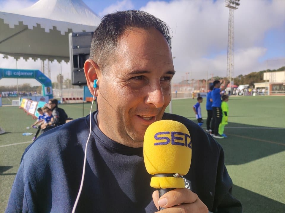Agustín Sánchez en el Carrusel Deportivo de la Cadena SER.
