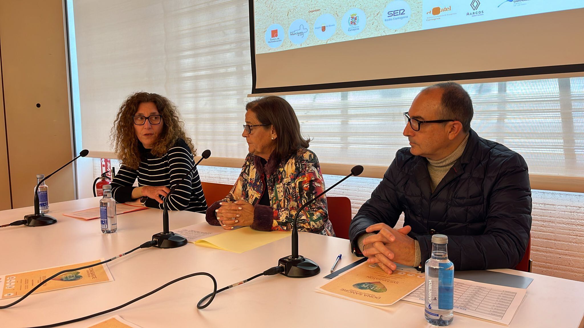 Ana Pardo, Toñi Gómez y Antonio Rosa