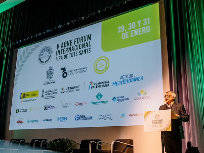 Rafael Montava durante su intervención en la inauguración de la quinta edición de este certamen