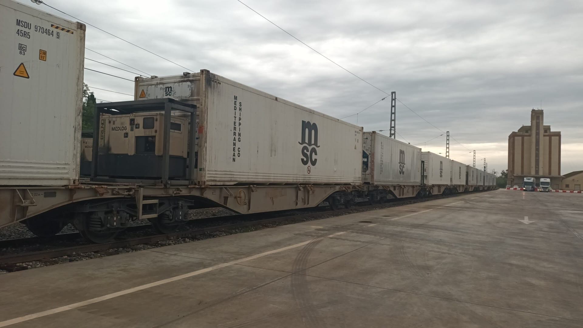 Nueva terminal intermodal de mercancías literaTIM en Tamarite de Litera