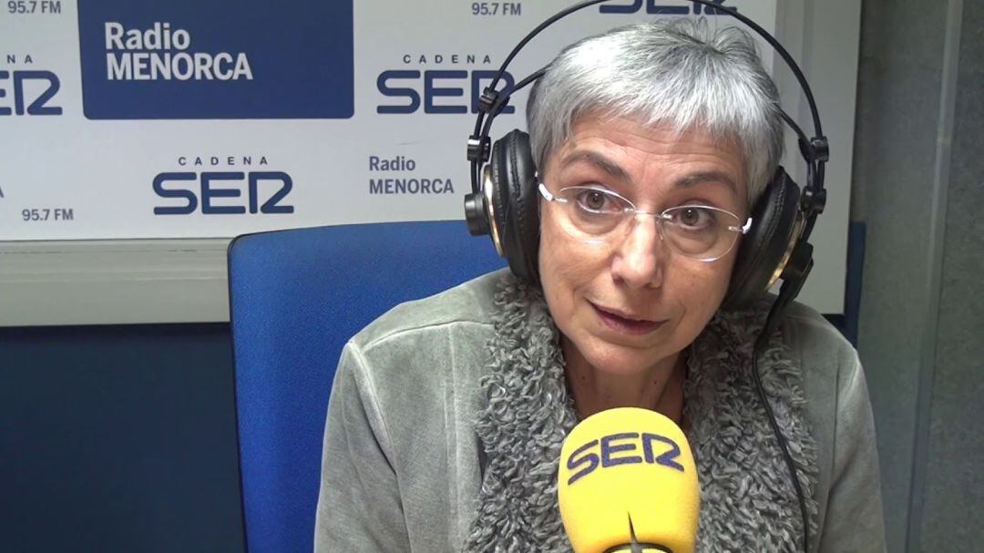 Conxa Juanola d'Ara Maó valora com seran les negociacions amb el PSOE per un pacte de govern a l'Ajuntament de Maó.