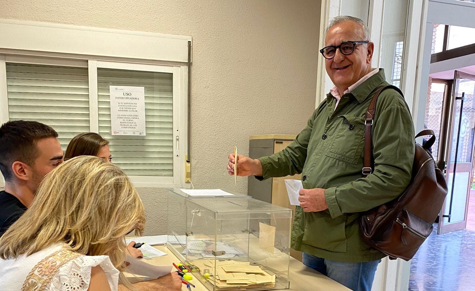 Clemente Sánchez Garnica, candidato del PAR a la alcaldía de Zaragoza