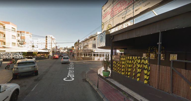 Imagen de la zona donde ha ocurrido el suceso