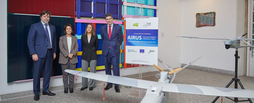 Airus, el control del tráfico de drones se desarrolla desde A Coruña