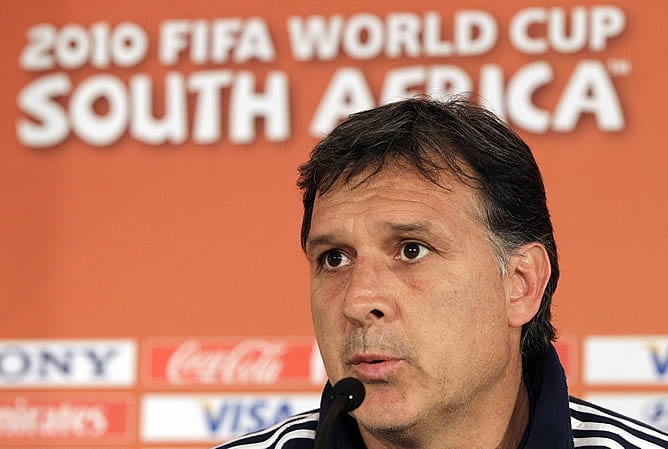 Gerardo Martino, seleccionador paraguayo