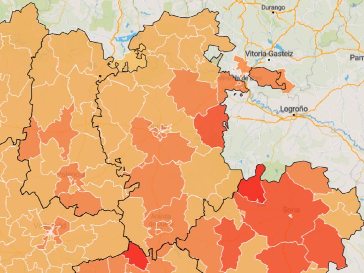 Aranda Sur, tercera zona de salud con mayor incidencia de la pandemia de la provincia