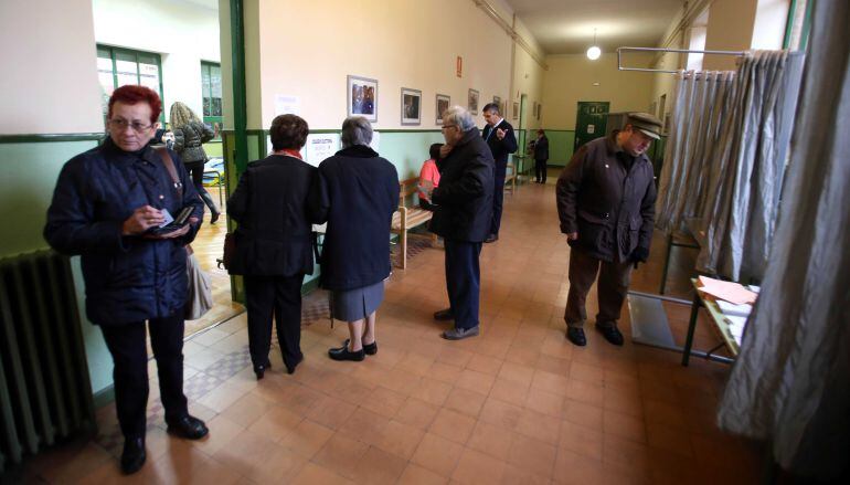 Jornada electoral en los pasados comicios de diciembre