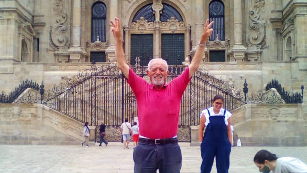 Daniel, el 'abuelo peregrino'