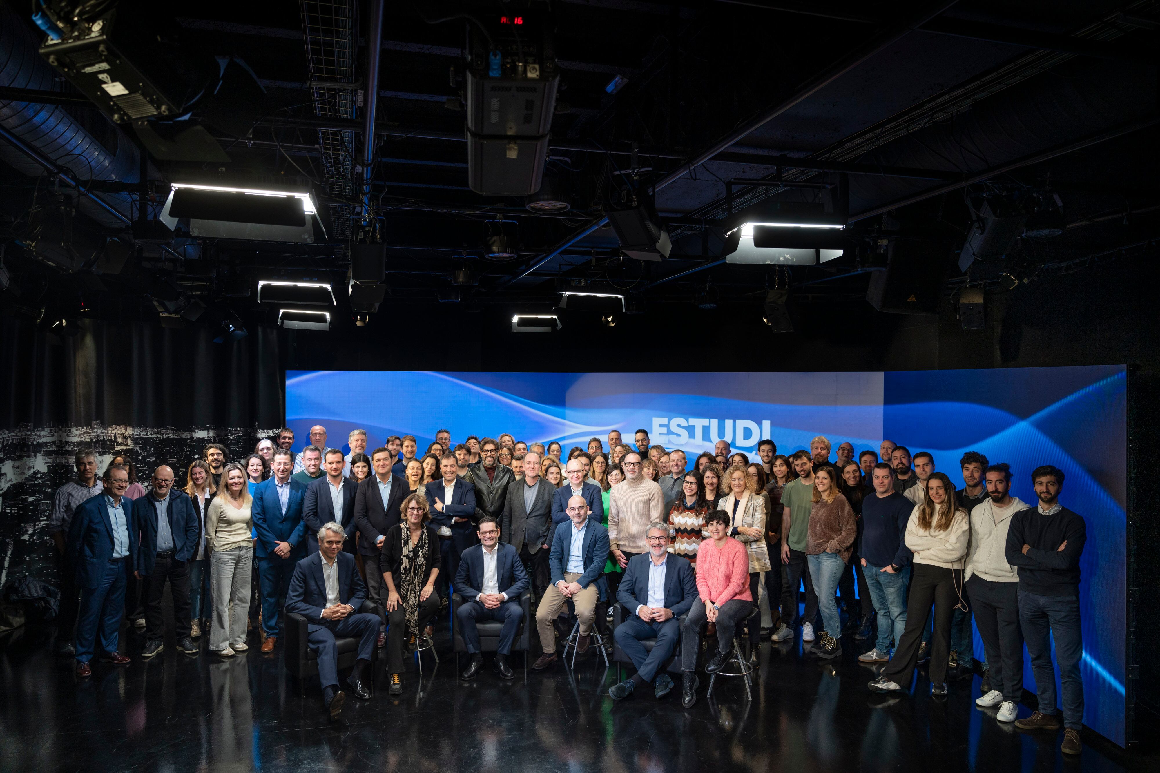 Inauguració del nou Estudi Toresky a Ràdio Barcelona