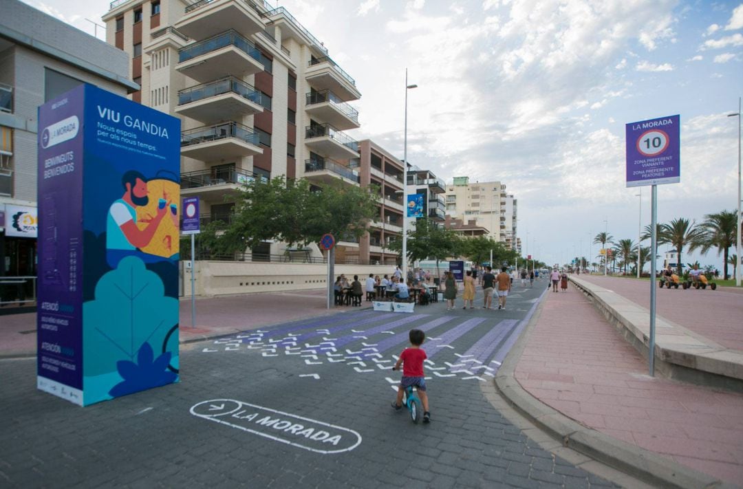 La Morada en la primera línea de la playa de Gandia 