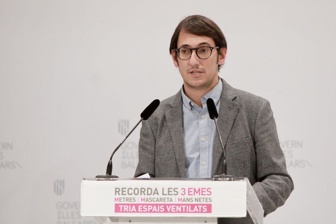 Iago Negueruela, portavoz del Govern