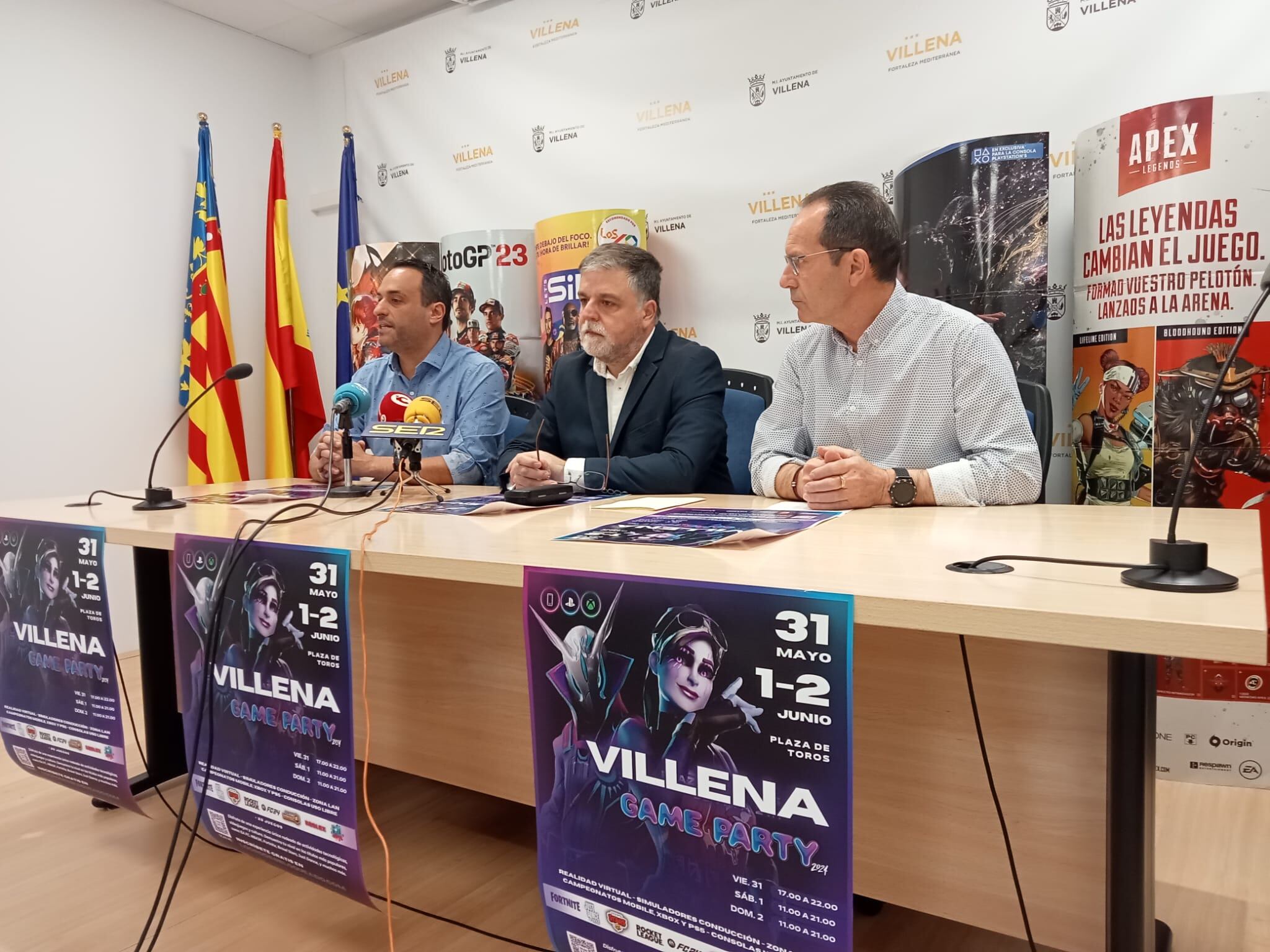 Presentación del evento