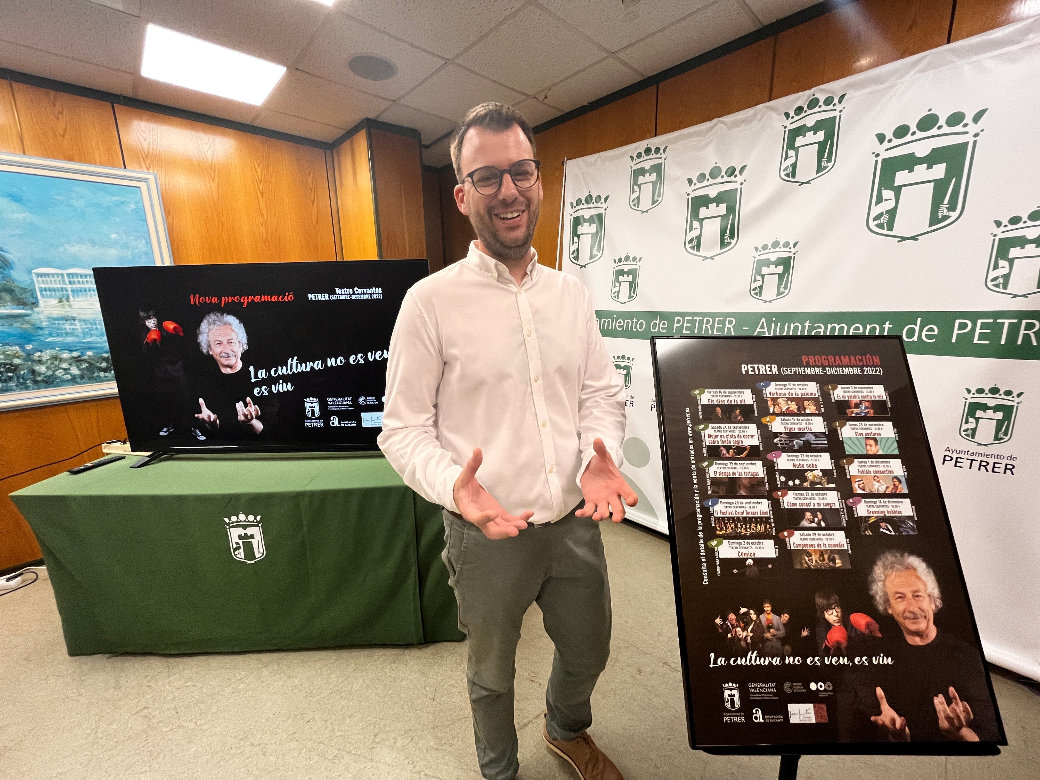 Fernando Portillo, concejal Cultura de Petrer