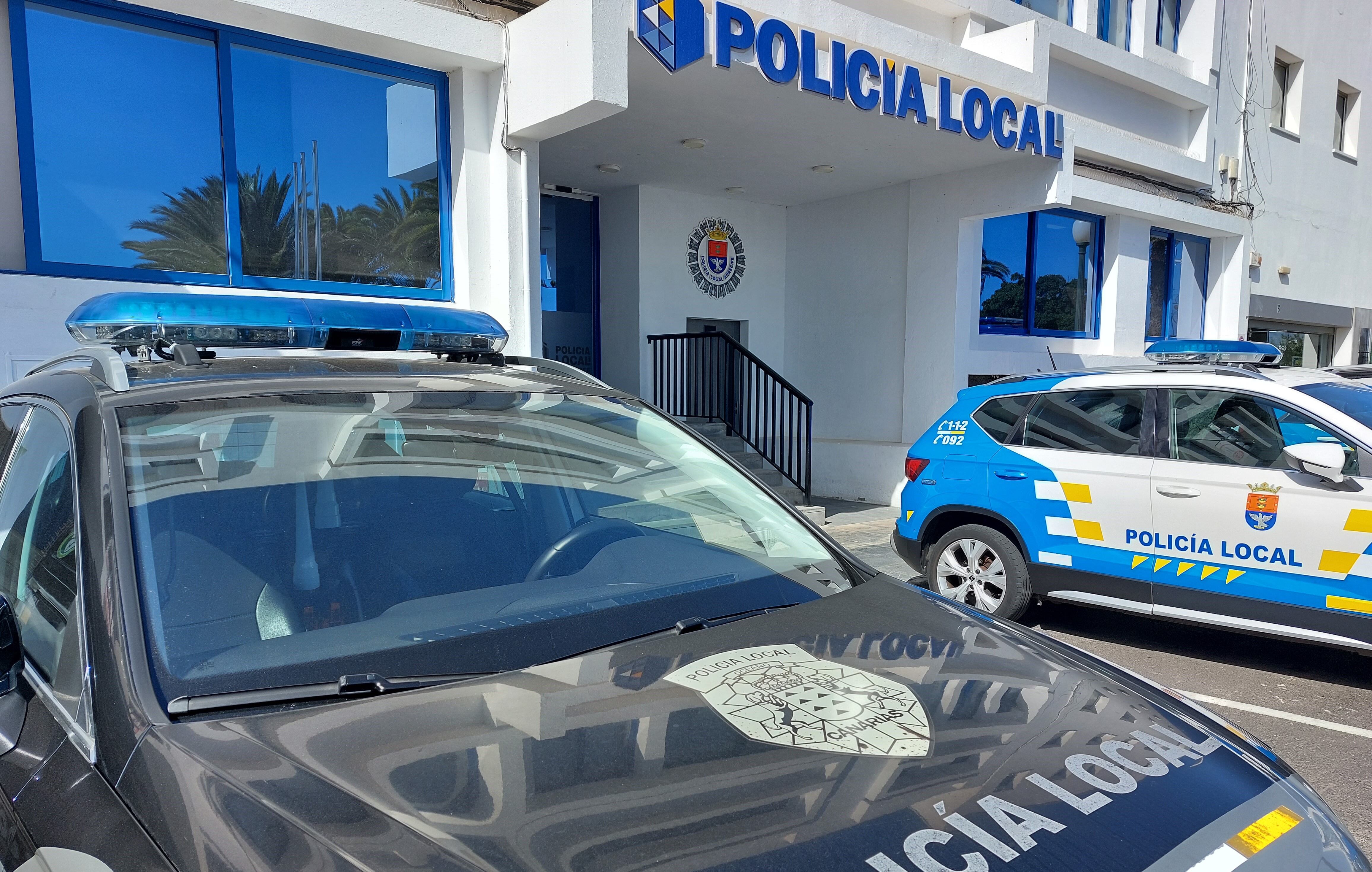 Sede de la Policía Local de Arrecife, capital de Lanzarote.