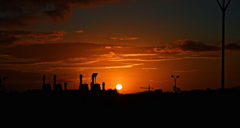 Atardecer en Palma (Baleares).