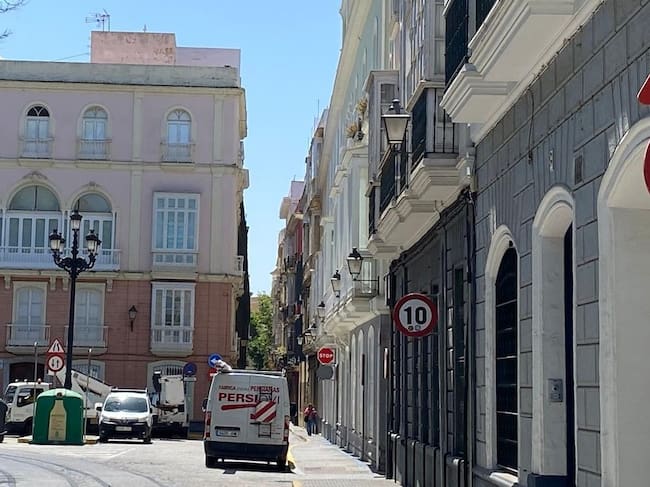 Señalética en Cádiz. Alameda.