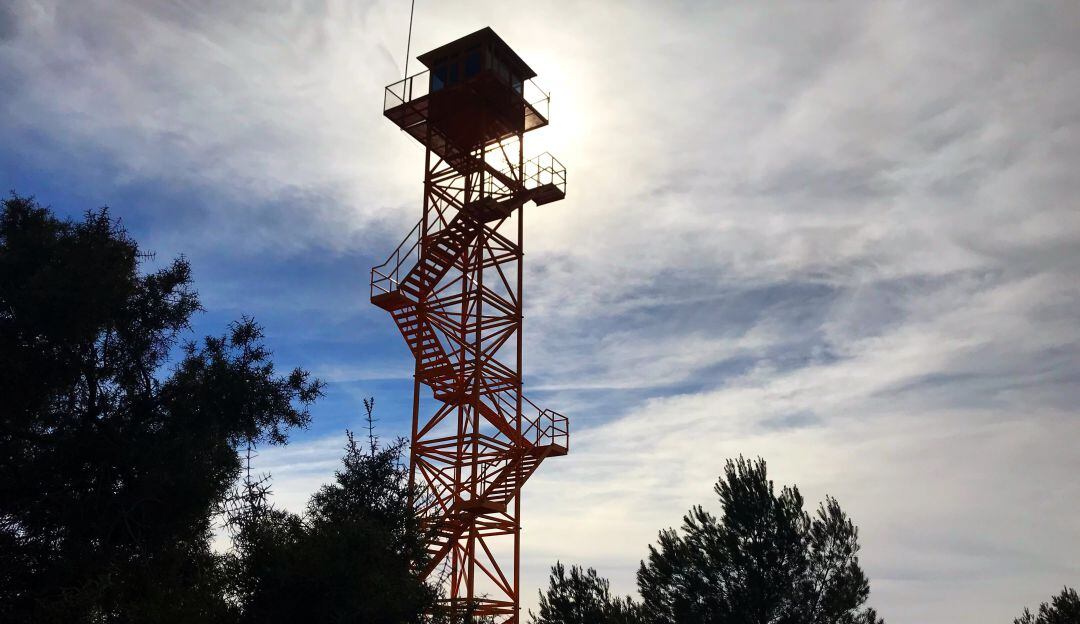 Torreta de la Tórdiga, en Cuenca.