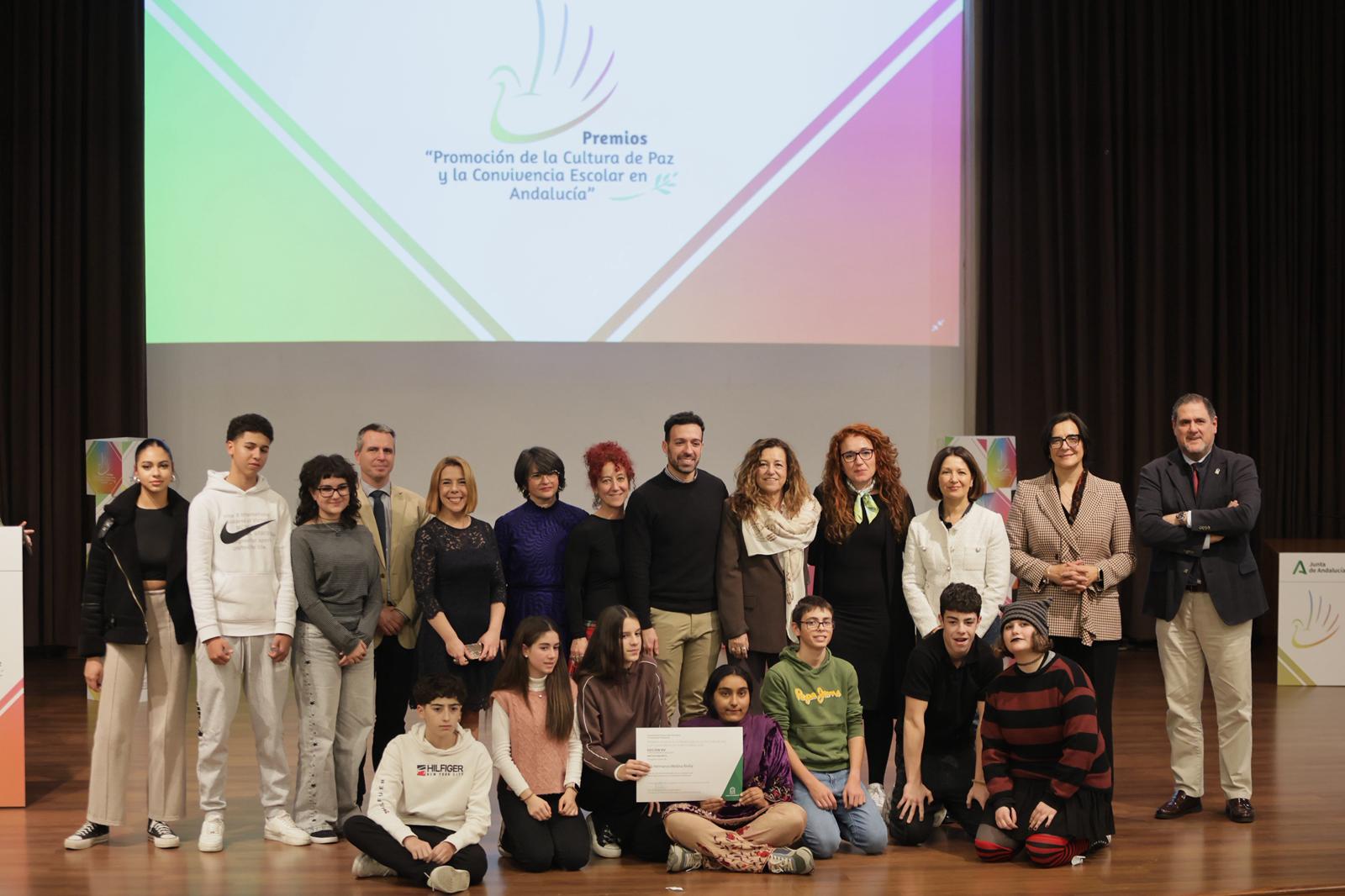 Entrega de los Premios a la Promoción de la Cultura de Paz y Convivencia Escolar.