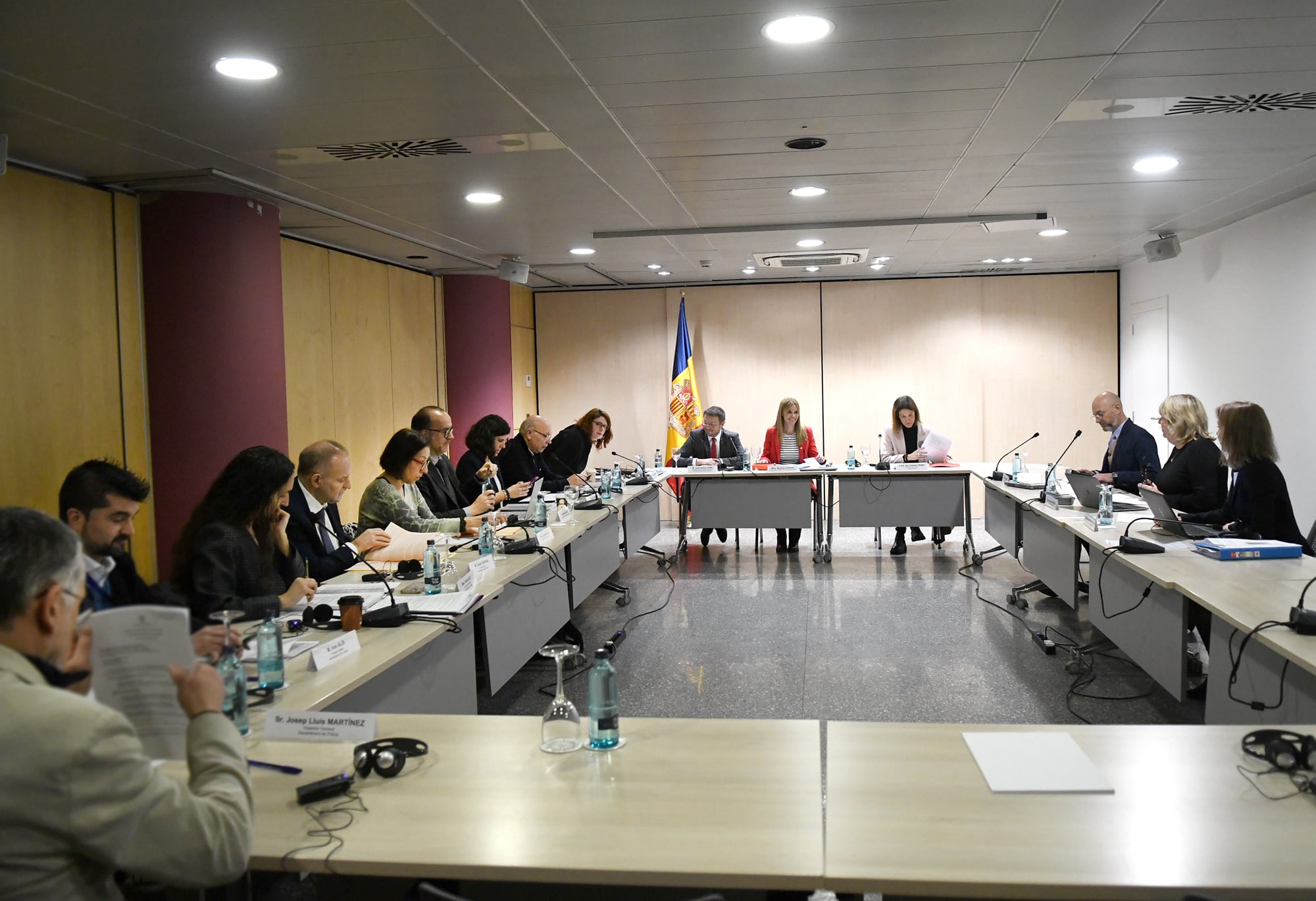 Reunió de la delegació del GREVIO amb els representants del Govern d&#039;Andorra en matèria d&#039;Igualtat.