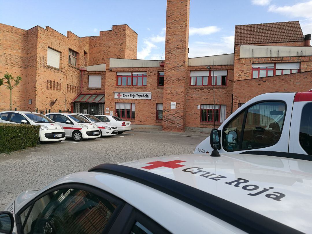 Imagen de la sede de Cruz Roja en Segovia