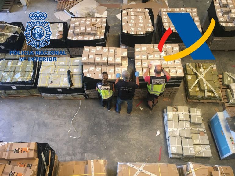 Almacén clandestino donde se guardaban las pilas