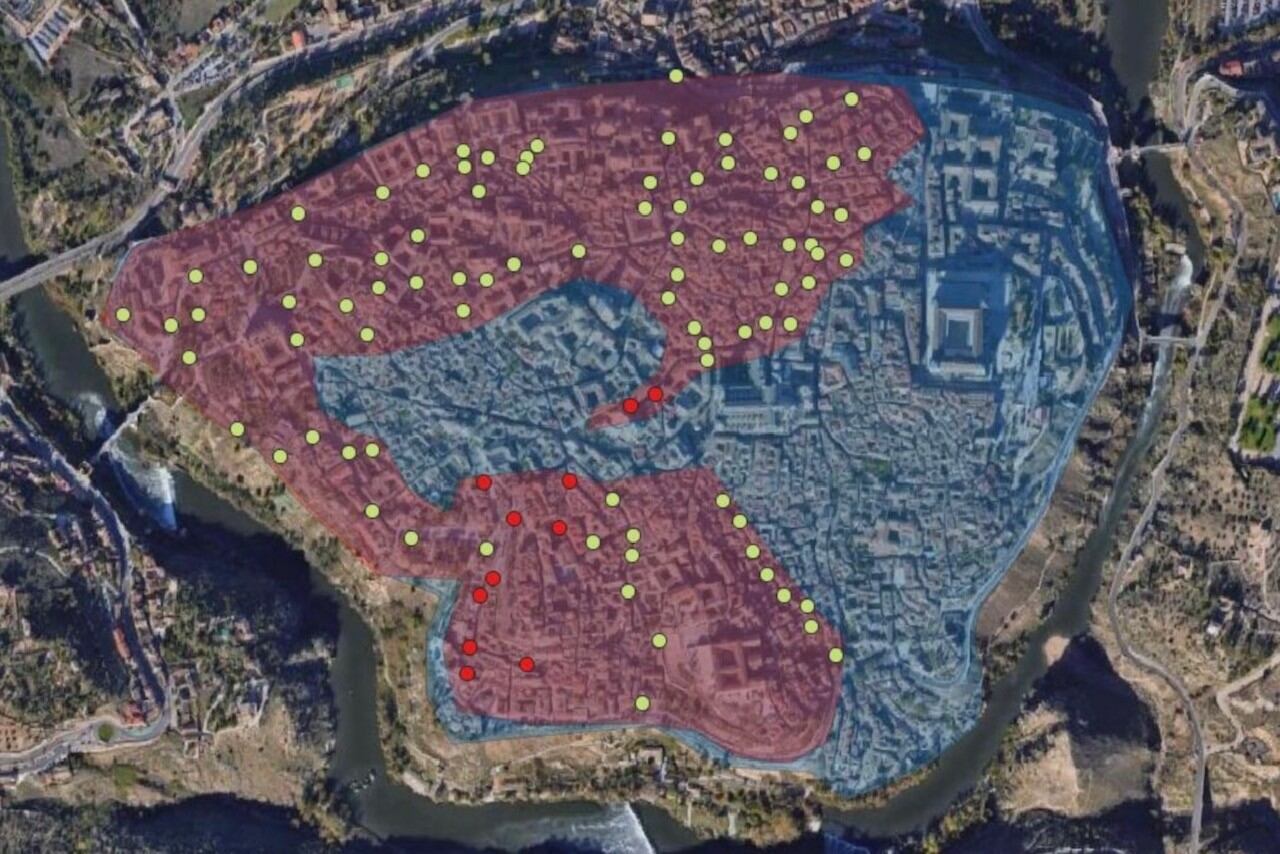 Mapa de actuación Plan de Eliminación de Bolseo