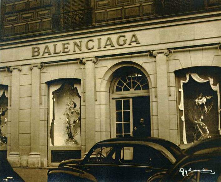 Fachada de la Casa Balenciaga