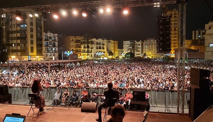 Un concierto en La Línea