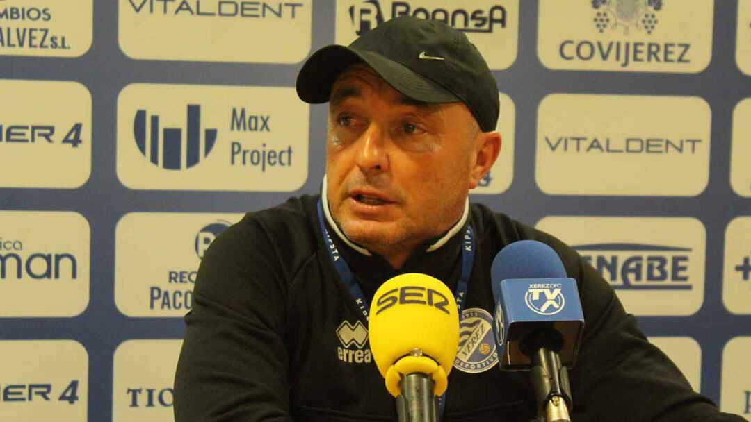 Josu Uribe, técnico del Xerez DFC