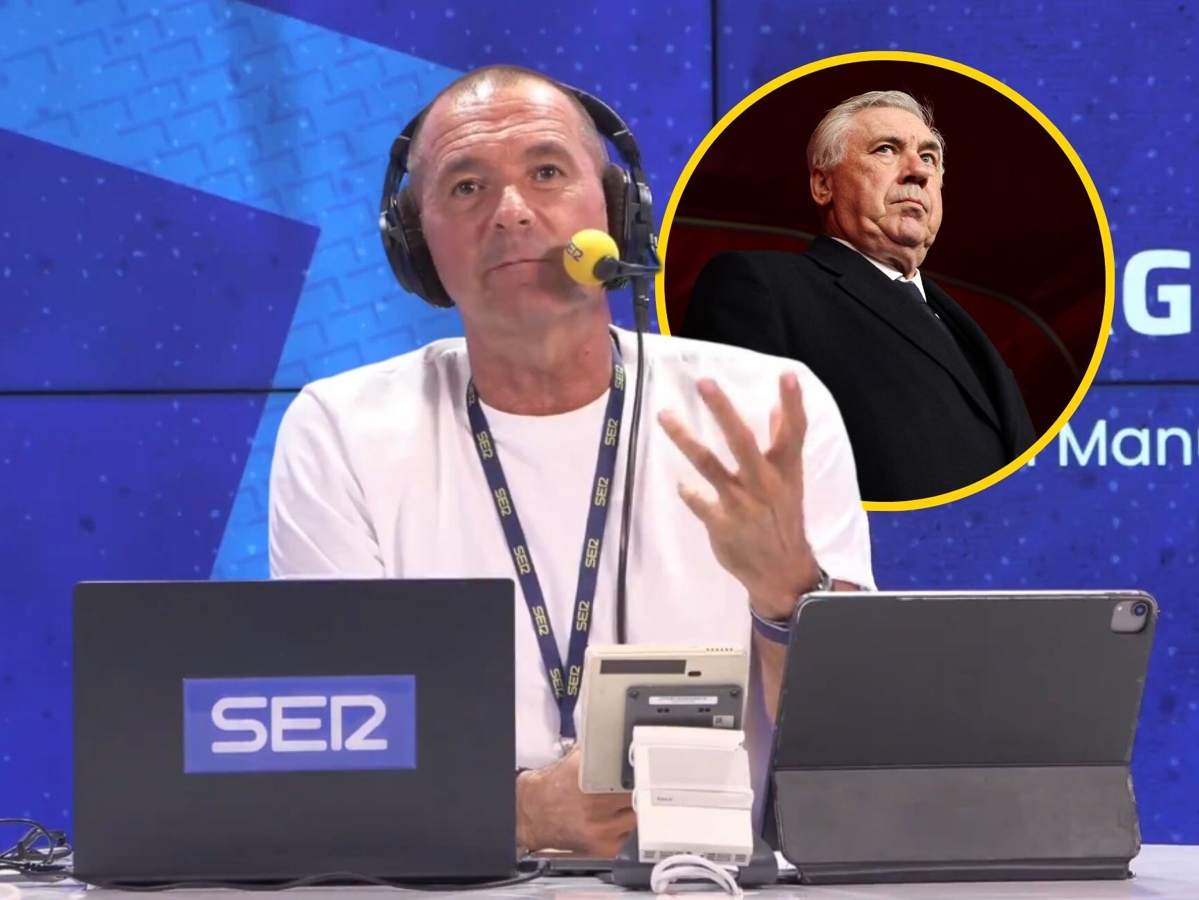 Manu Carreño critica a Ancelotti